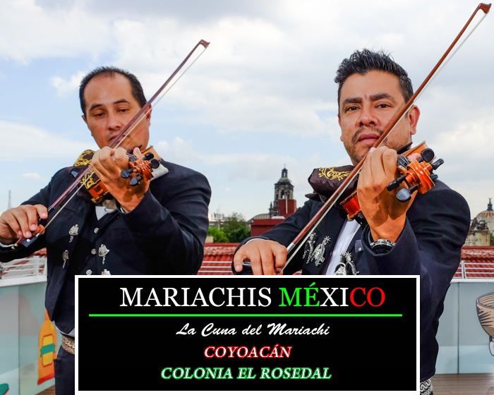 Mariachis en Colonia El Rosedal