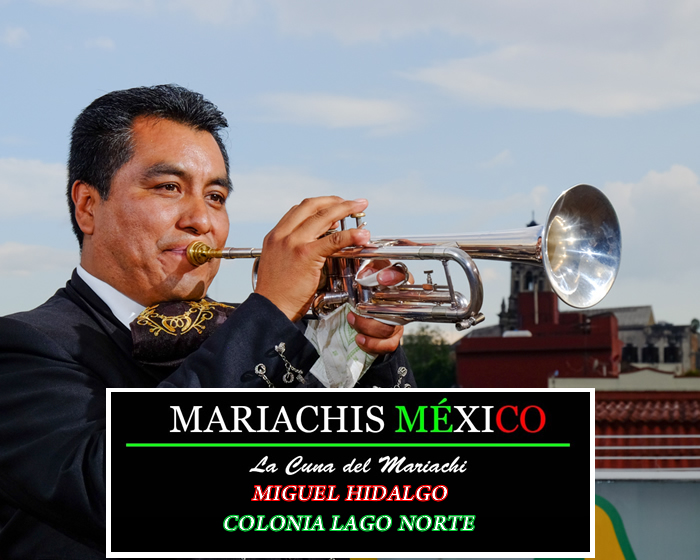 Mariachis en Colonia Lago Norte